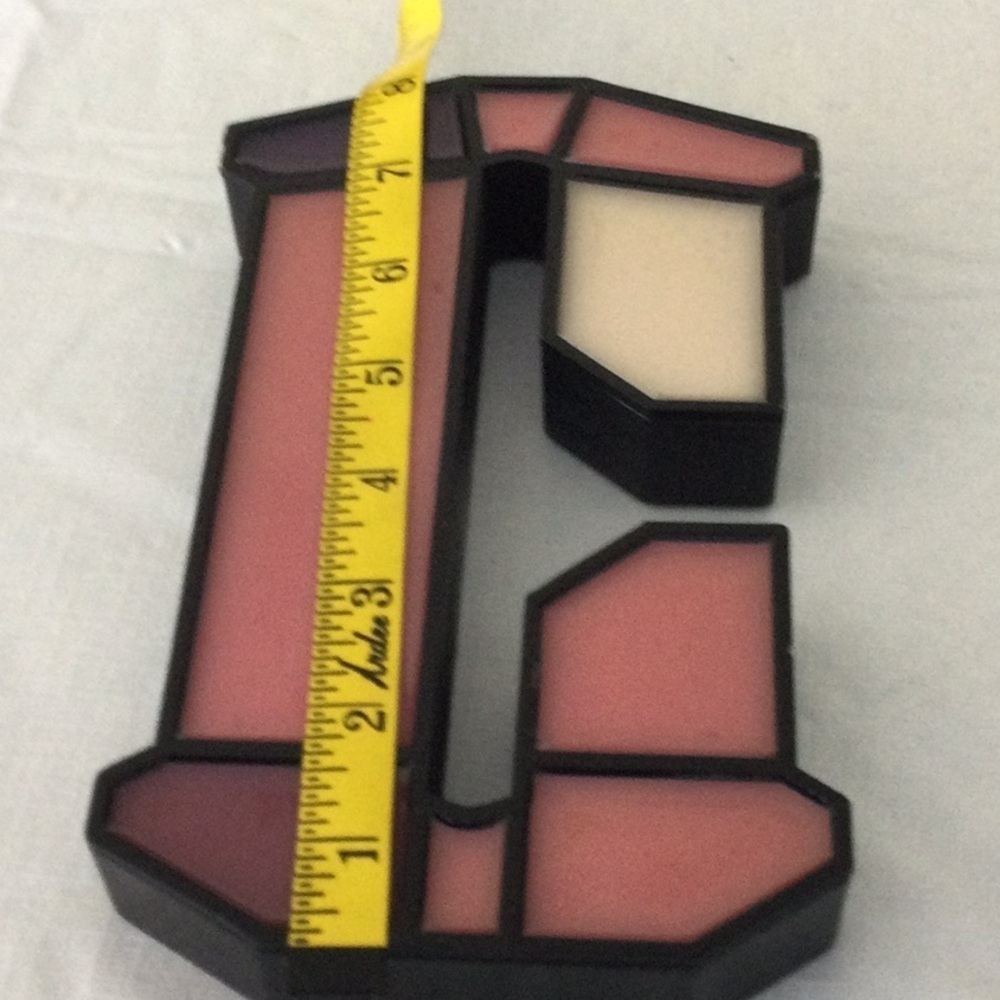 Ashland Pink and Purple Geometric Decor Accent - Picture 2 of 5